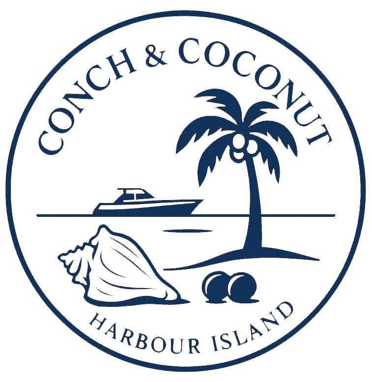 Conch & Coconut Harbour Island Logo