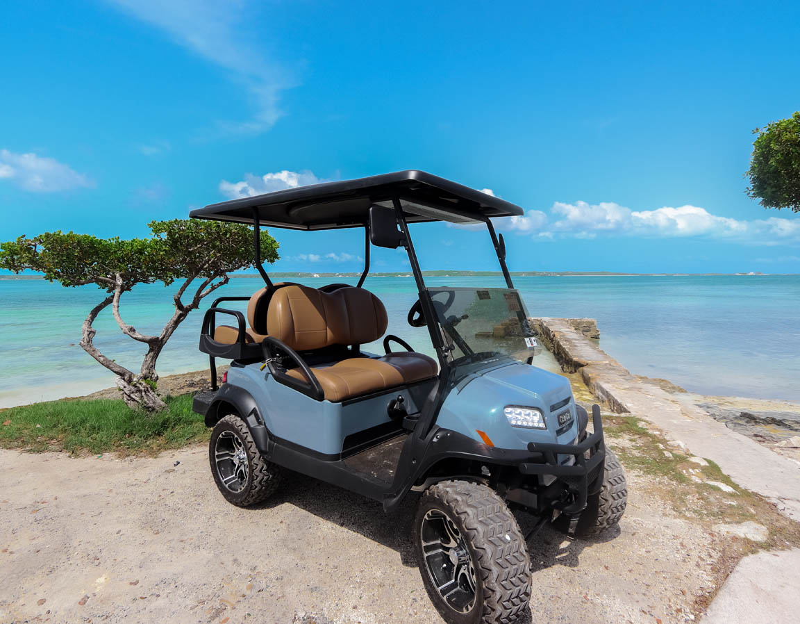 Premium Four Seater Golf Cart Rental Harbour Island